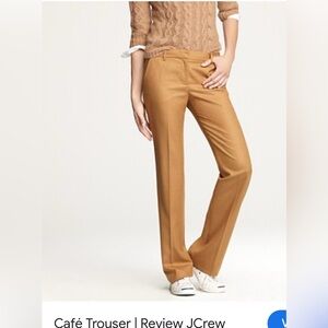 J. Crew  100%Wool Cafe Trouser Pants Sz 4
